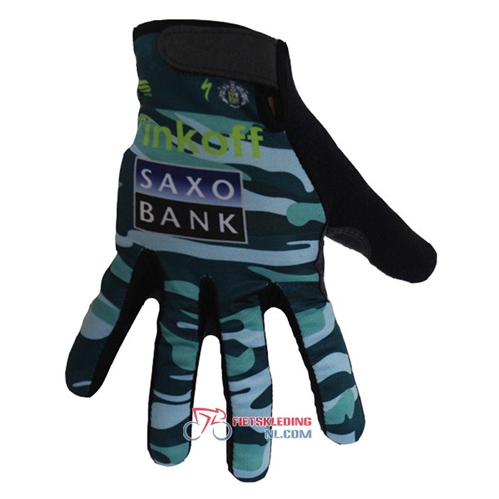 2020 Saxo Bank Lange Handschoenen Camouflage